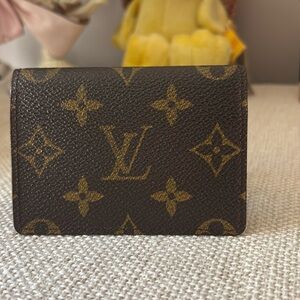 Louis Vuitton Business Card Holder Wallet